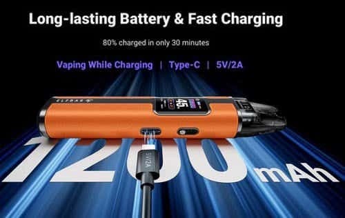Elf Bar ELFX Pro Classic Edition Pod Kit - Battery Capacity at Max