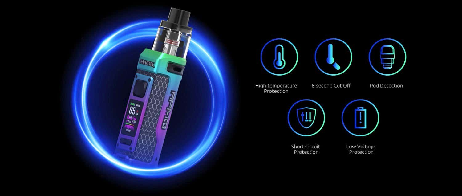 Smok RPM 100 Pod Vape Kit - Safe and secure