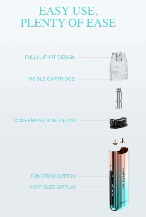 VooPoo VMATE Pro Pod Vape Kit - Easy to use, plenty of ease
