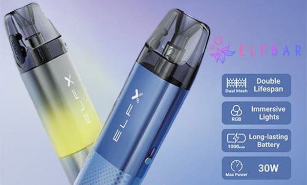 Elf Bar ELFX Refillable Pod Vape Kit Bundle - Key features and highlights