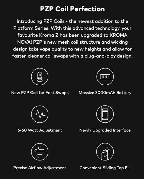 Innokin Kroma Nova Pod Vape Kit - Key features and highlights