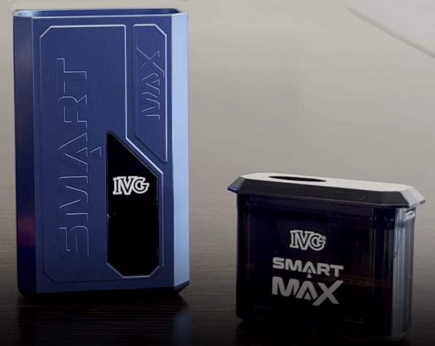 IVG Smart Max Prefilled Pods & Refill Container - 10,000 puffs of utter vaping bliss.