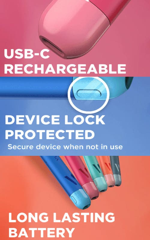 Vuse Go Reload 1000 Pen Pod Vape Kit - Key Features