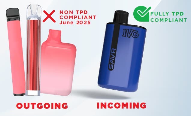 IVG SAVR Prefilled Pod Vaping System - The future of vaping