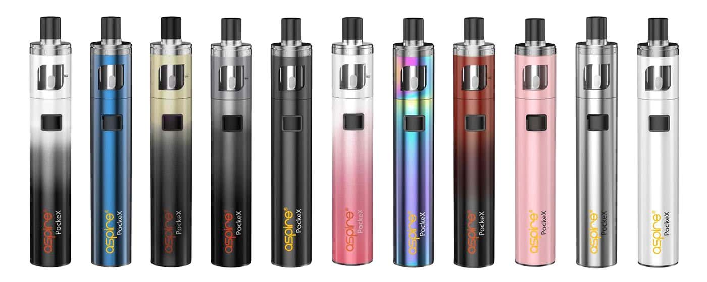 Aspire PockeX Vape Kit - 11 Stunning colours