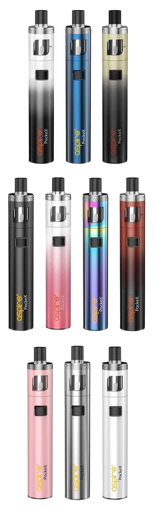 Aspire PockeX Vape Kit - 10 Stunning colours