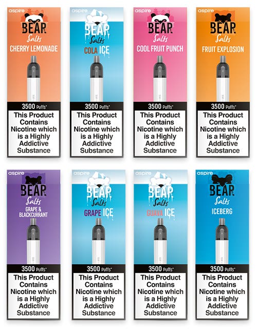 Aspire R1 Hybrid 3500 Puff TPD Compatible Disposable Vape Kit - 24 Flavours