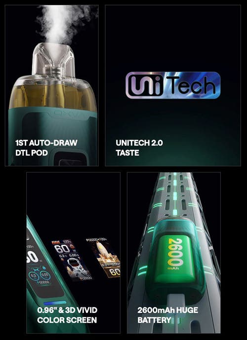 Oxva Vprime Pod Vape Kit - Key features