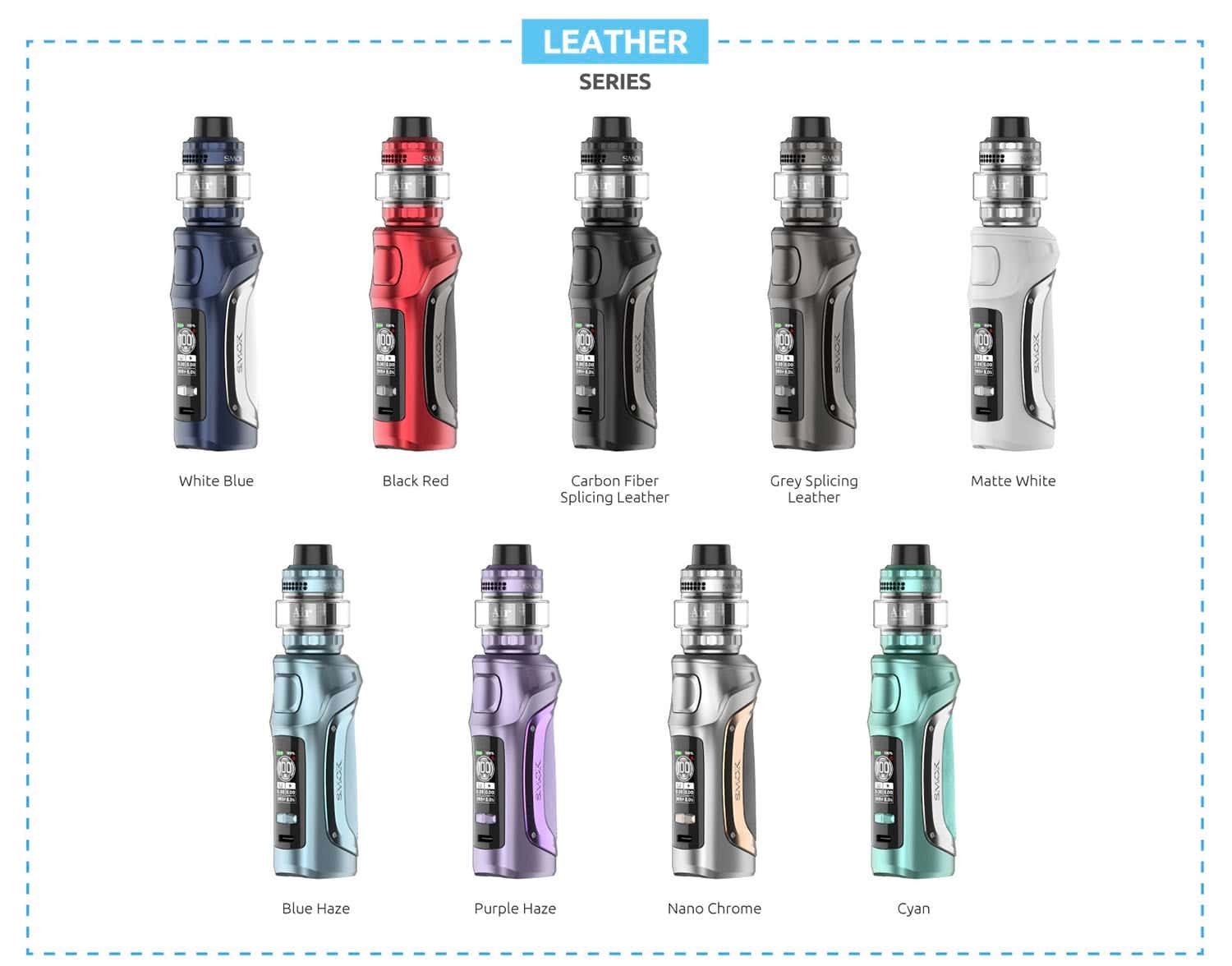 Smok Mag Solo Kit - Leather colour options