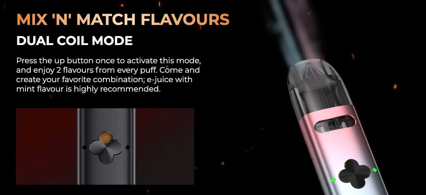 Uwell Caliburn Explorer Pod Vape Kit - Mix 'n' Match flavours