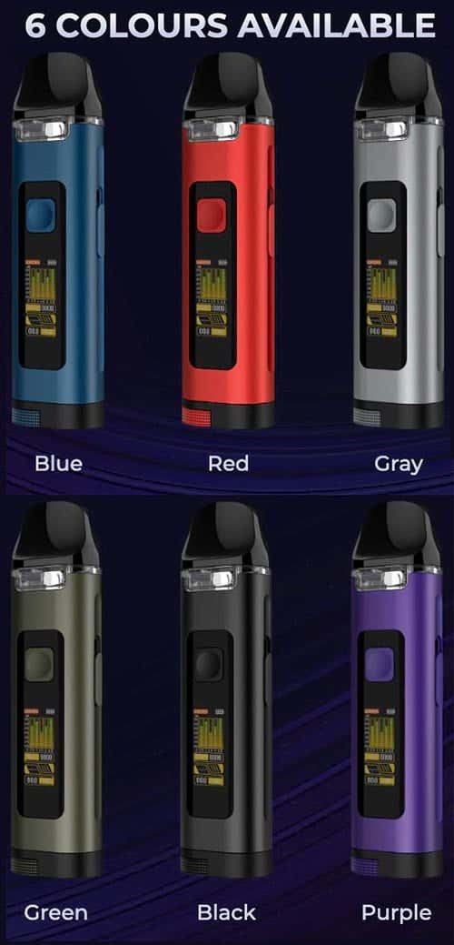 Uwell Crown D Pod Vape Kit - 6 available colours
