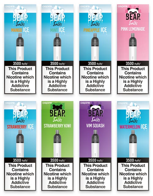 Aspire R1 Hybrid 3500 Puff TPD Compatible Disposable Vape Kit - 24 Flavours