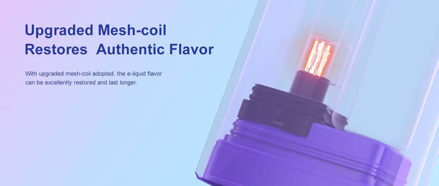 Icewave B600 Disposable Vape Kit - Upgraded mesh coil, restores authentic flavour