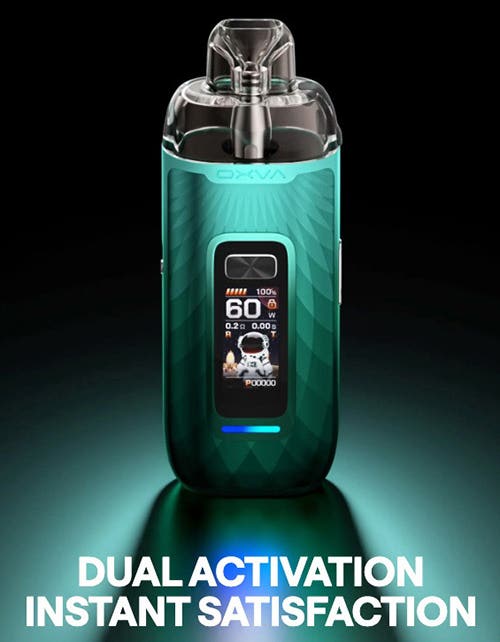 Oxva Vprime Pod Vape Kit - Dual activation, instant satisfaction