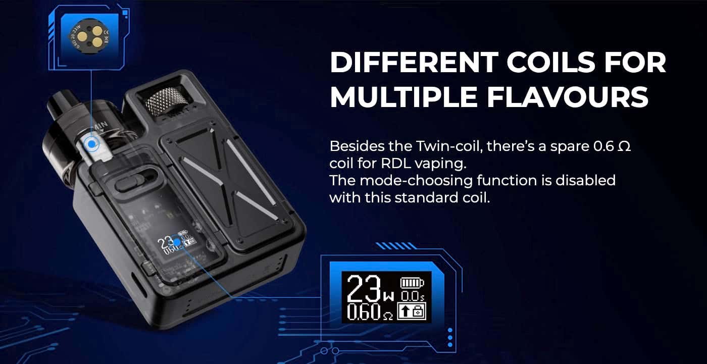 Uwell Crown M Meshed-H Coils - Different coils for multiple flavours