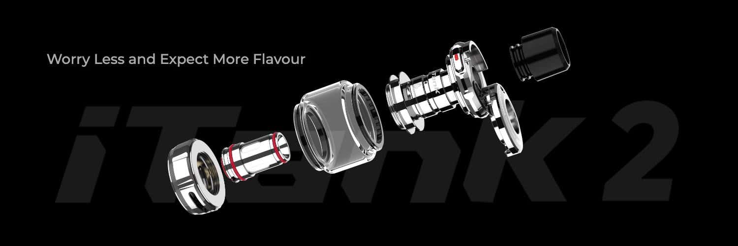 Vaporesso iTank 2 Sub-Ohm Vaping Tank - Exploded view