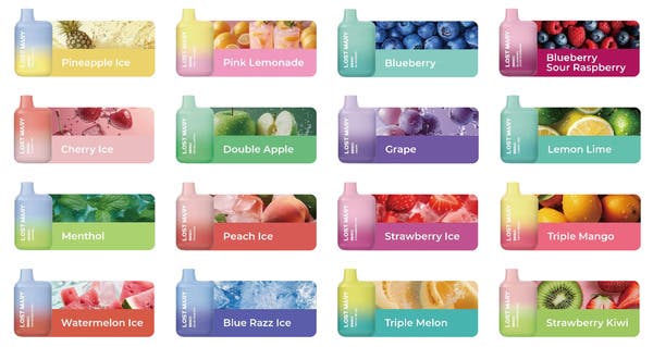 Lost Mary BM600 Prefilled Pod Kit - Flavours