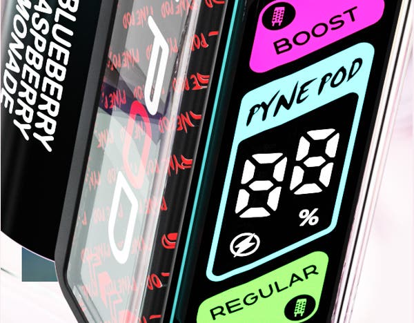 Pyne Pod Click 50k Prefilled Pod Kit - Dual Output Mode, Easy Navigation