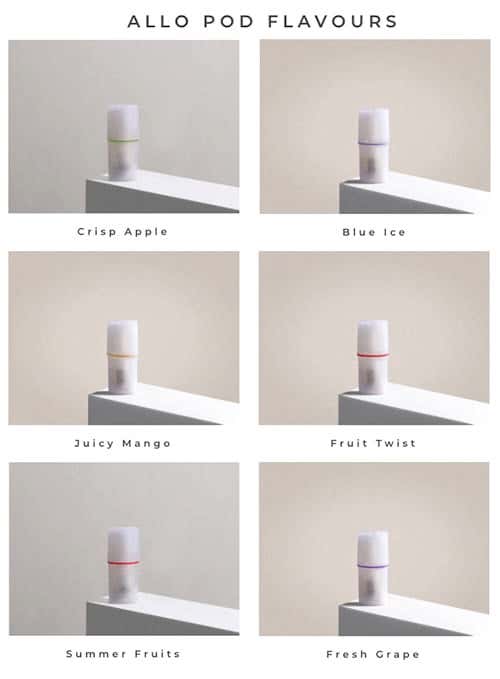Allo SYNC Prefilled Pod Vape Kit - 6 available flavours