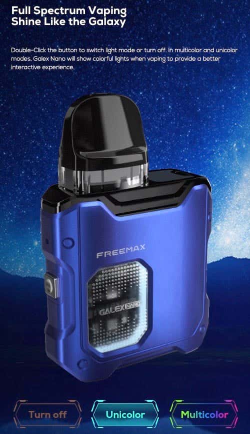 Full spectrum vaping - shine like the galaxy