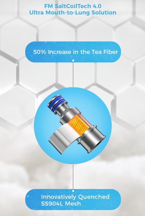 Freemax Maxpod 3 MD Mesh Pods - Tea Cotton Fiber and SS904L mesh construction