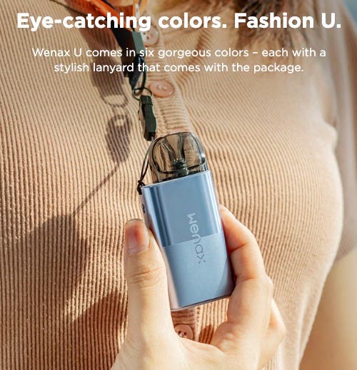 Geekvape Wenax U Pod Kit - Eye-catching colours, fashion U
