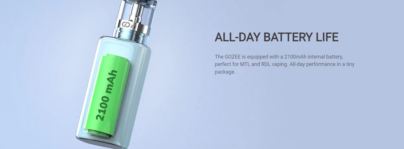 Stoptober 2023 Bundle Innokin Gozee - All-day battery life
