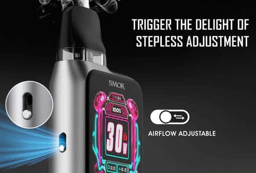 Smok Novo GT Box Pod Vape Kit - Trigger the Delight of Stepless Adjustment