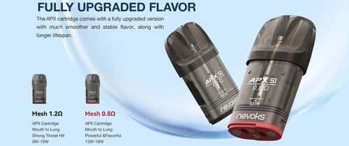 Nevoks APX S2 Pod Vape Kit - Fully Upgraded Flavour