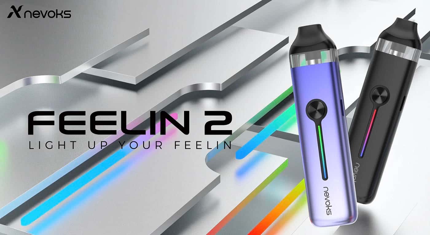 Nevoks Feelin 2 Pod Vape Kit - Light up your feelin