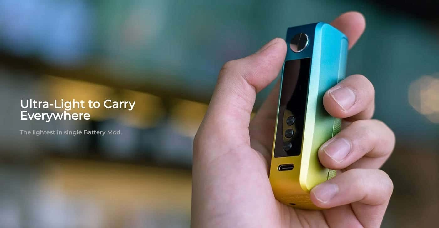 Vaporesso Gen 80 S Mod - Ultra-light to carry everywhere