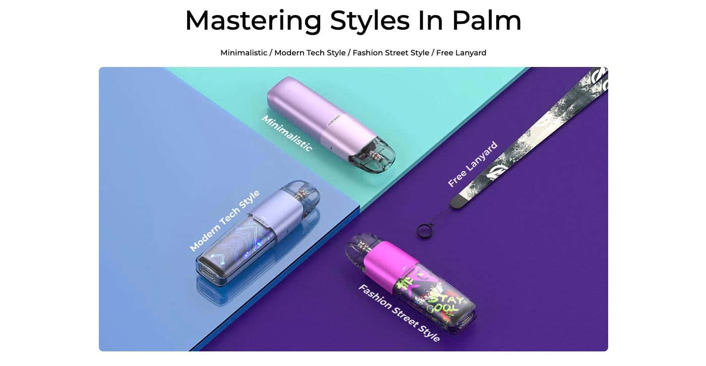 Vaporesso Luxe Q2 SE Pod Vape Kit - Mastering styles in the palm of your hand