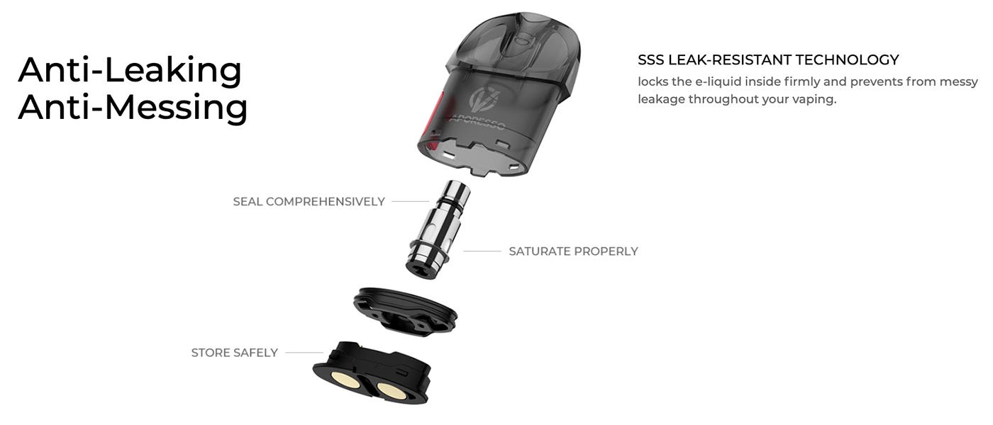 Vaporesso Osmall 2 Replacement Pods - 4 Pack