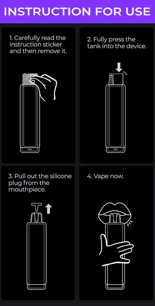 HAWCOS x Lost Mary Pro Max 7000 Disposable Vape Kit - How to Use!