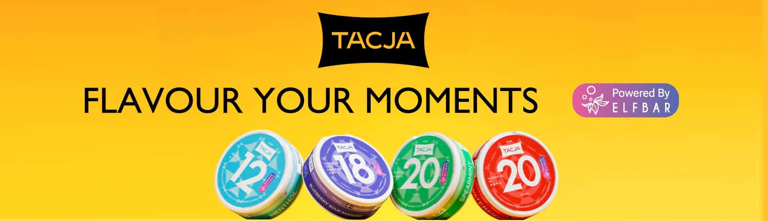 Elf Bar TACJA Nicotine Pouches - Flavour your moments