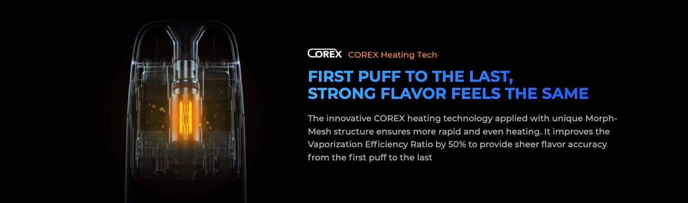 Vaporesso XROS 3 Mini Pod Kit - First puff to the last, strong flavour feels the same