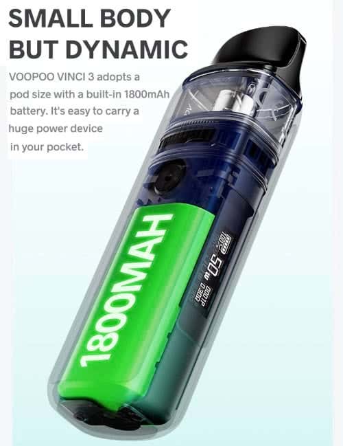 VooPoo Vinci 3 Pod Vape Kit - Small body, ultra dynamic