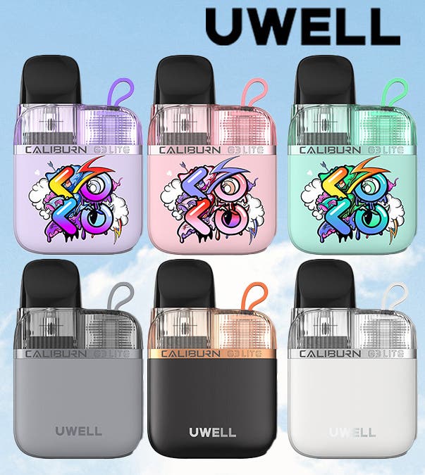 Uwell Caliburn G3 Lite Koko Pod Kit - Amazing Design and Colours