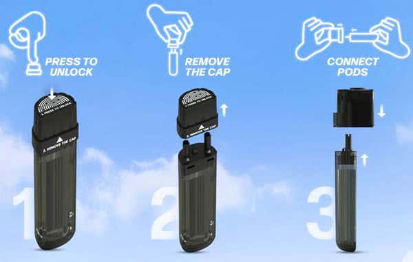 Vapes Bars Angel 20K Prefilled Pod Kit - Easy Assembly