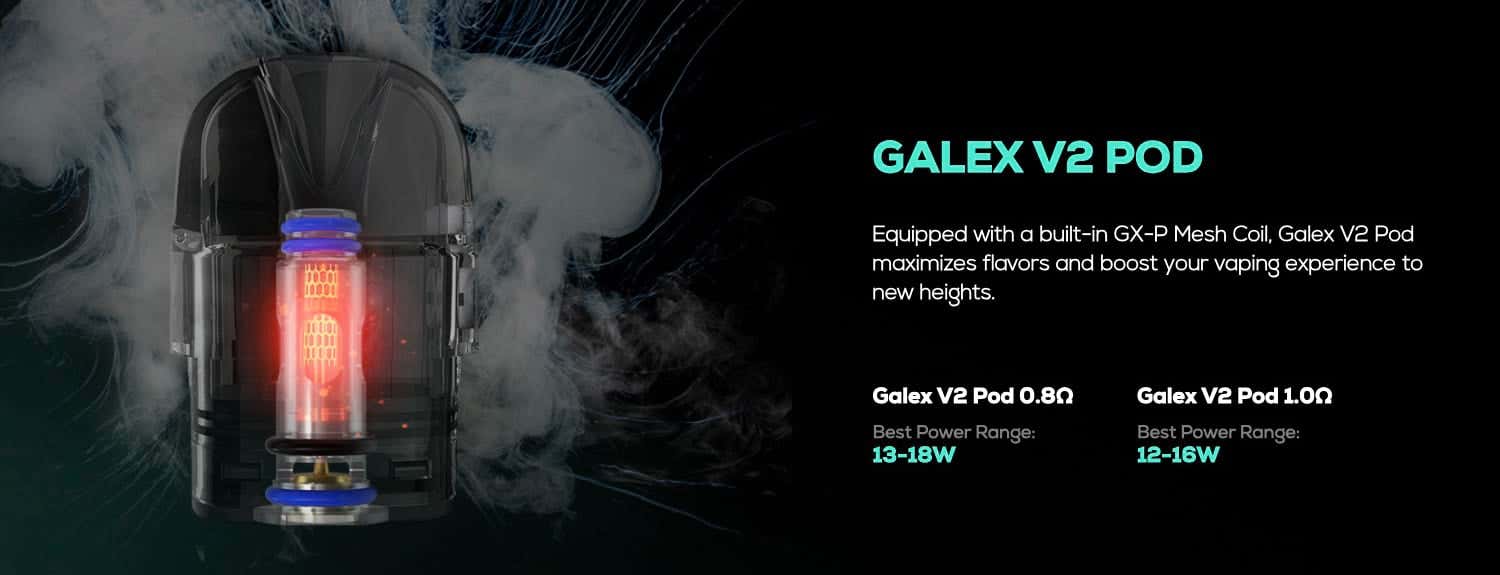 Freemax Galex V2 Pods - Galex V2 Specifications