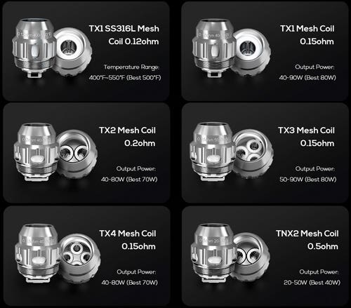 Fireluke Mesh coils