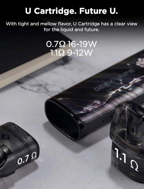 Geekvape U Cartridge - U cartridge, future U