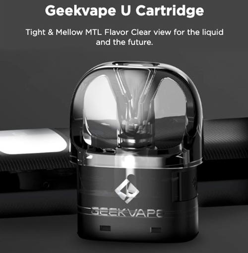 Geekvape U Cartridge - Tight and mellow MTL flavour