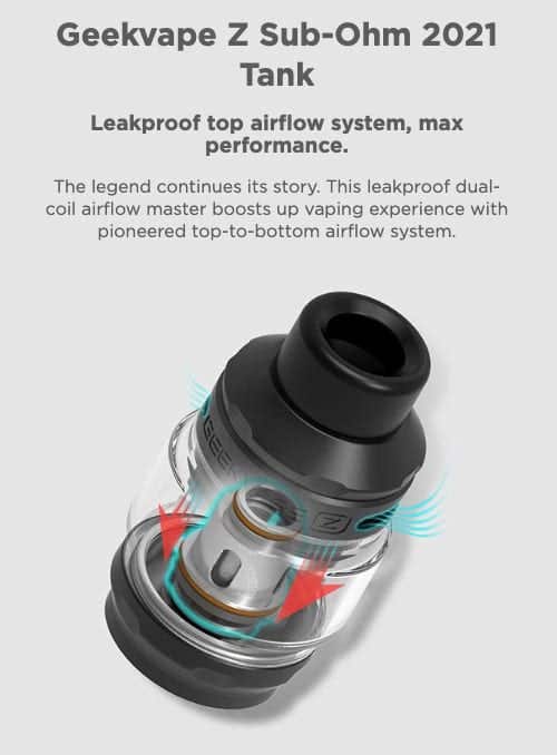 Geekvape Z200 Vape Kit - Z Sub-Ohm Tank