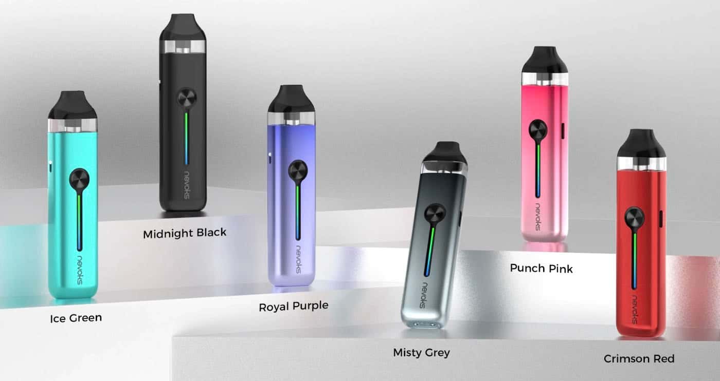 Nevoks Feelin 2 Pod Vape Kit - 6 simply stylish colours