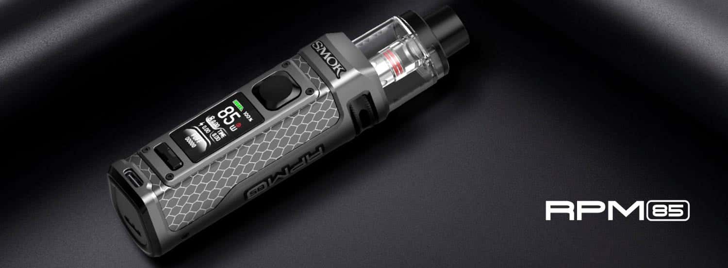 Smok RPM 85 Pod Vape Kit - Crystal clear 0.96-inch TFT colour display