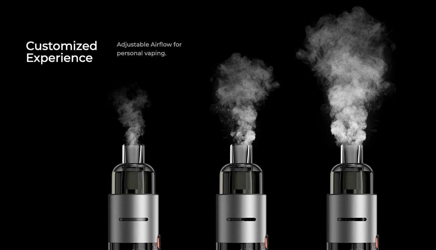 Moti X Mini Pod Kit - customised experience with adjustability