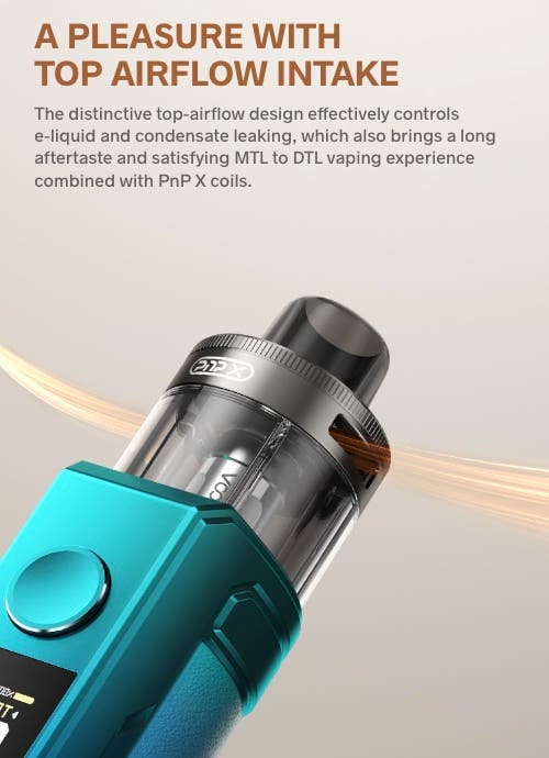 VooPoo Drag S2 Pod Vape Kit - A pleasure with top airflow intake