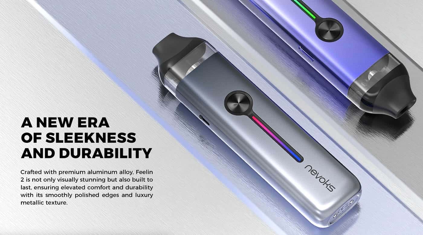 Nevoks Feelin 2 Pod Vape Kit - New era of sleekness and durability