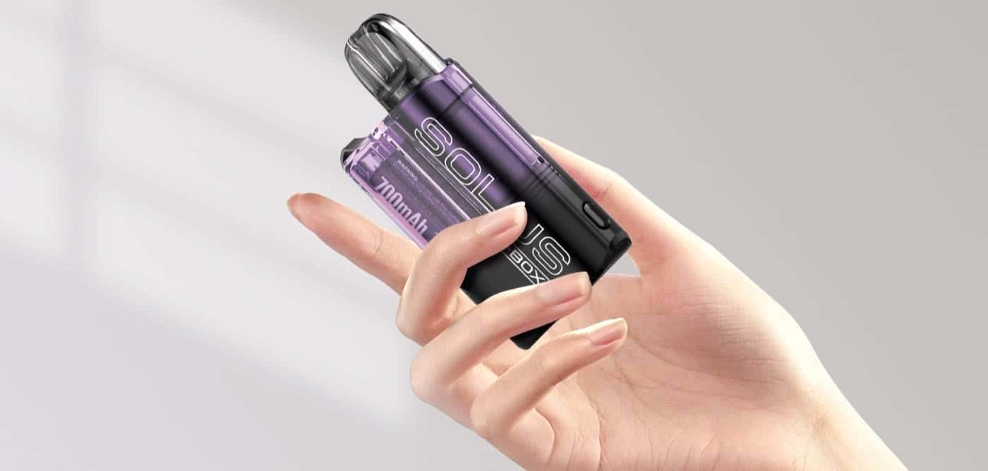 Smok Solus G-Box Pod Vape Kit - A button of high expections